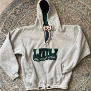 Vintage 90s Mickey Mouse Disney hoodie jacket med